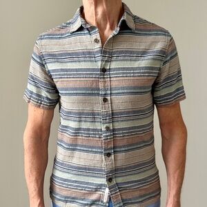 Goodfellow & Co Multicolor Striped Casual Shirt